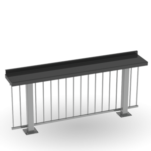 Dining Height Drink Rails